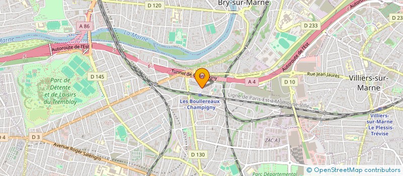 localisation de l'entreprise MONSIEUR SAID BACAR  CHAMPIGNY-SUR-MARNE