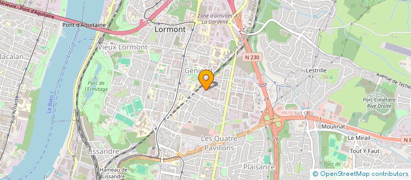 localisation de l'entreprise MONSIEUR SAID BACAR  LORMONT