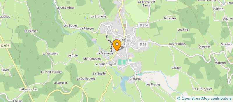 localisation de l'entreprise MONSIEUR SAID BAKHTI  LA CHAPELLE-AGNON