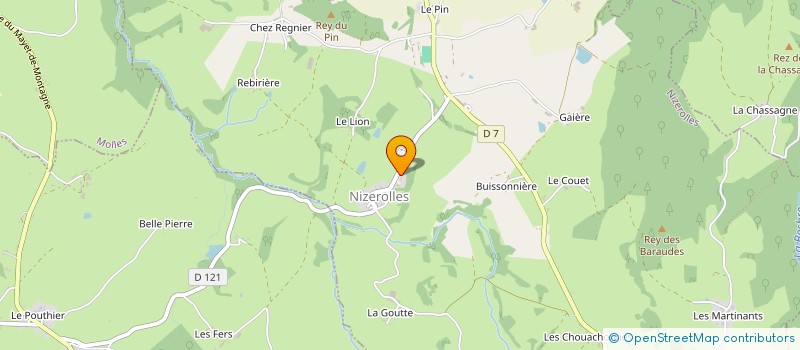 localisation de l'entreprise MONSIEUR SAID BASSOT  NIZEROLLES