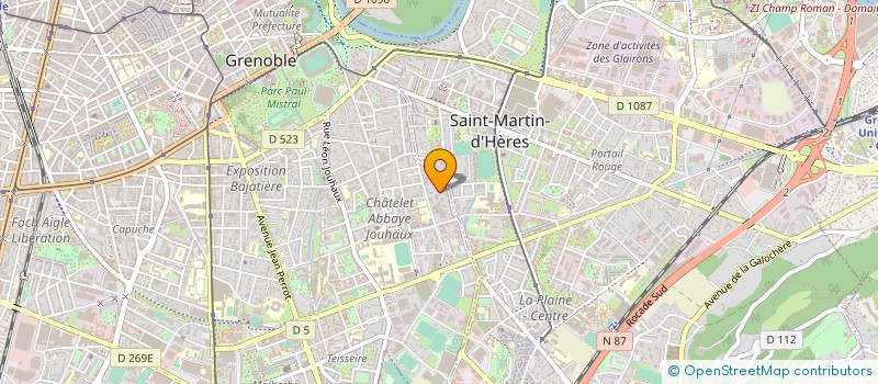 localisation de l'entreprise MONSIEUR SAID BAYOU à GRENOBLE