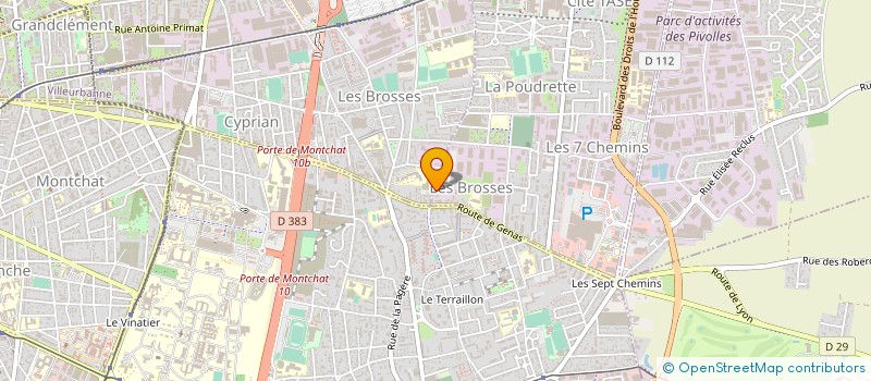 localisation de l'entreprise MONSIEUR SAID BELAMRI  VAULX EN VELIN