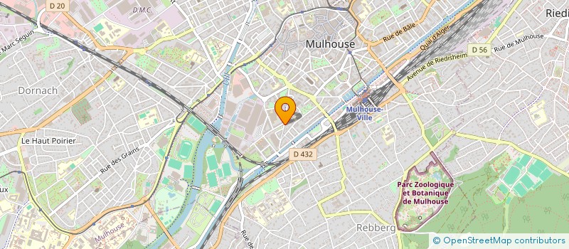 localisation de l'entreprise MONSIEUR SAID BELBEY  MULHOUSE