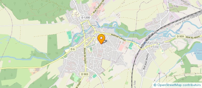 localisation de l'entreprise MONSIEUR SAID BELHABREUCHE  IS-SUR-TILLE