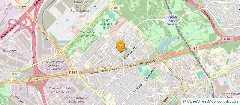 localisation de l'entreprise MONSIEUR SAID BELHACENE à AULNAY-SOUS-BOIS