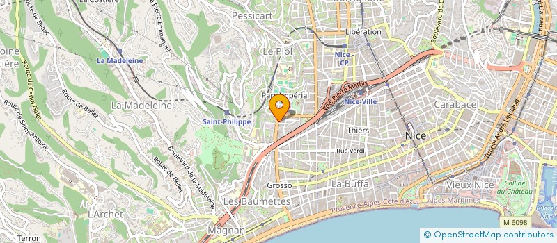 localisation de l'entreprise MONSIEUR SAID BELHADJ à NICE
