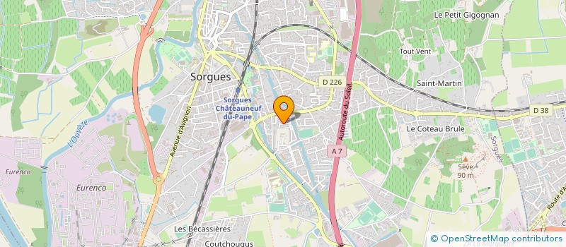 localisation de l'entreprise MONSIEUR SAID BELHADRI à SORGUES