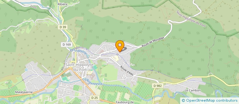 localisation de l'entreprise MONSIEUR SAID BELKASS  SAINT-HIPPOLYTE-DU-FORT