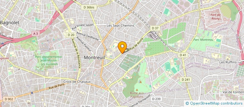 localisation de l'entreprise MONSIEUR SAID BELKIR HAMMAMI à MONTREUIL