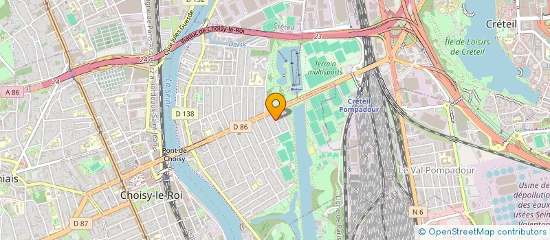 localisation de l'entreprise MONSIEUR SAID BELRHALMIA à CHOISY-LE-ROI