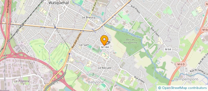 localisation de l'entreprise MONSIEUR SAID BEN AJJOU à VILLENEUVE-D'ASCQ