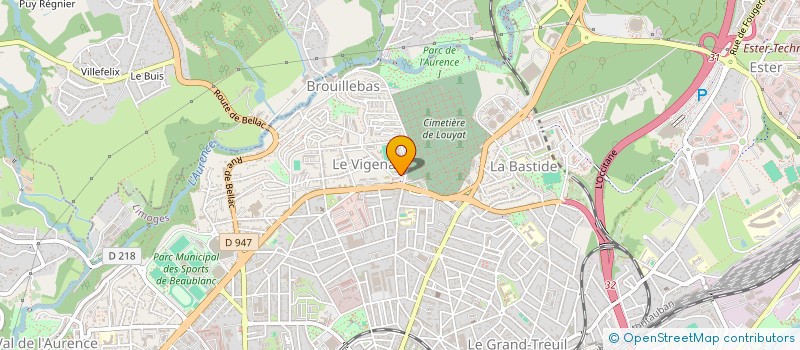 localisation de l'entreprise MONSIEUR SAID BEN AMGHAR à LIMOGES