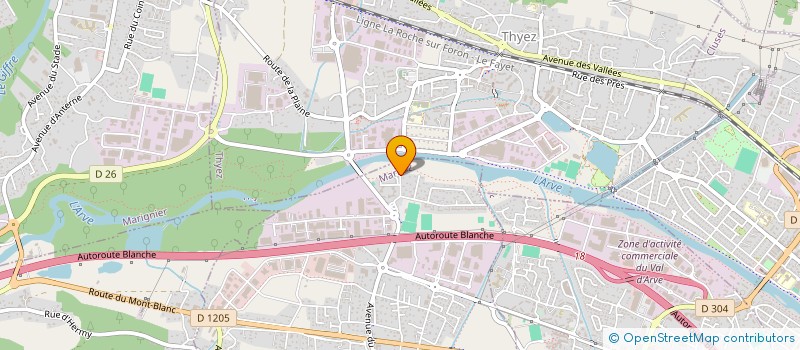 localisation de l'entreprise MONSIEUR SAID BEN CHOUCRI  MARNAZ