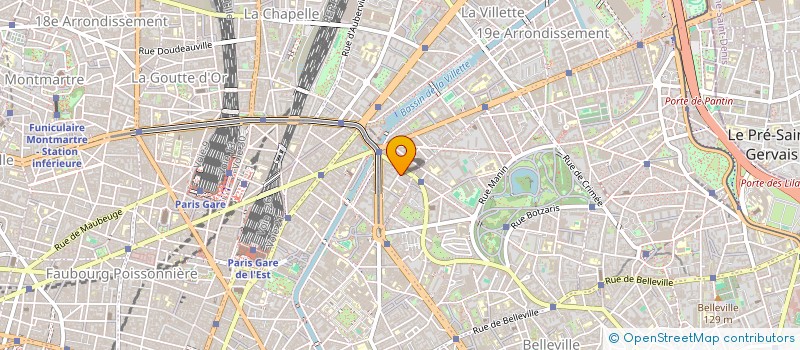 localisation de l'entreprise MONSIEUR SAID BENALI  PARIS