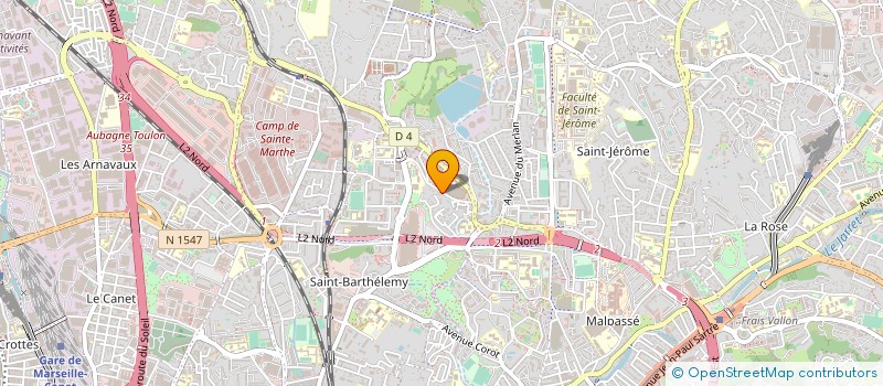 localisation de l'entreprise MONSIEUR SAID BENAMAR  MARSEILLE