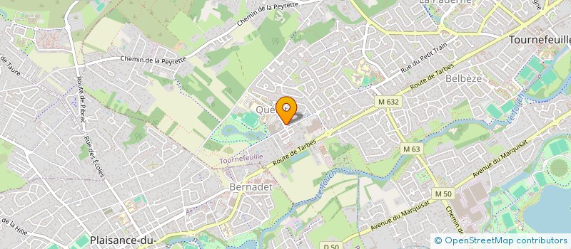 localisation de l'entreprise MONSIEUR SAID BENCHAA  TOURNEFEUILLE