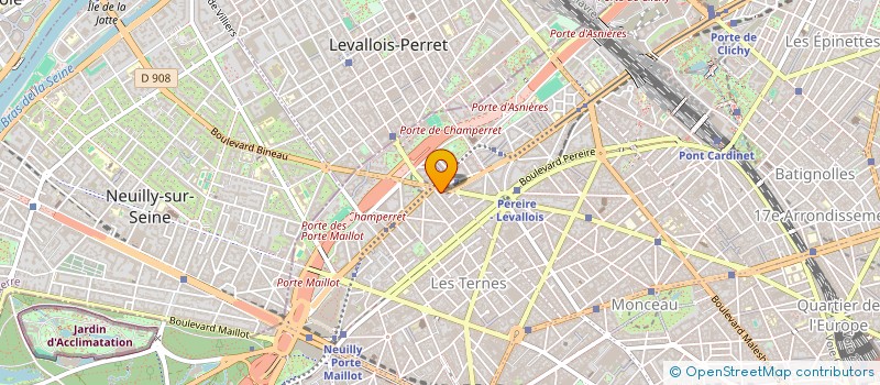 localisation de l'entreprise MONSIEUR SAID BENCHERAI à LEVALLOIS-PERRET