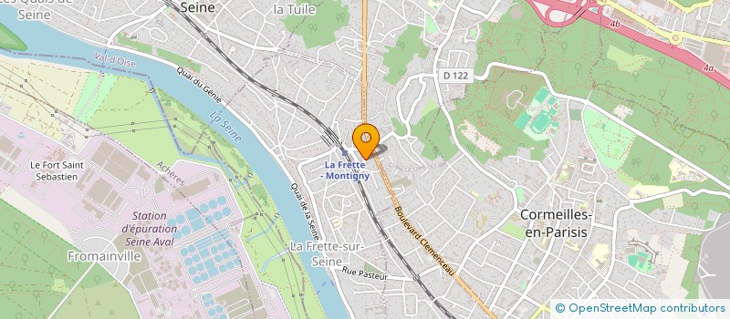 localisation de l'entreprise MONSIEUR SAID BENCHIKH LE HOCINE  LA FRETTE-SUR-SEINE