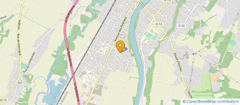 localisation de l'entreprise MONSIEUR SAID BENCHOUK  MURET