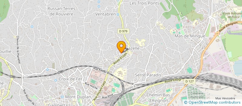 localisation de l'entreprise MONSIEUR SAID BENIKASS  NIMES