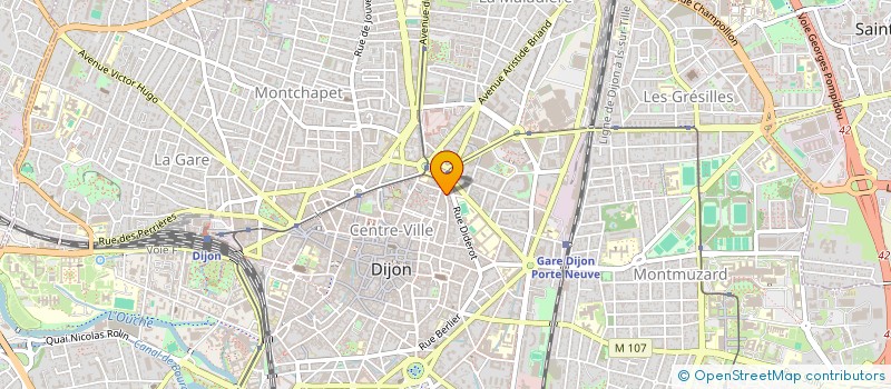 localisation de l'entreprise MONSIEUR SAID BENTALLAH à DIJON