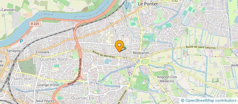 localisation de l'entreprise MONSIEUR SAID BENTEKOUK  LE PONTET