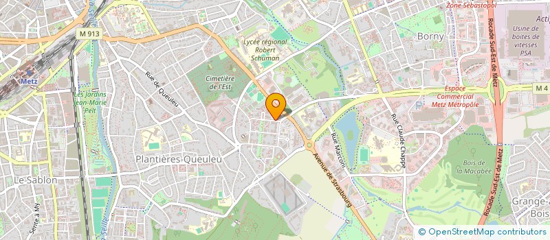 localisation de l'entreprise MONSIEUR SAID BENTOUIR  METZ