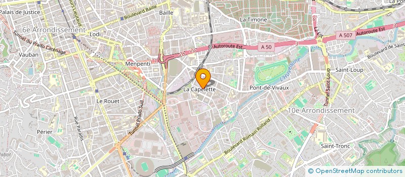 localisation de l'entreprise MONSIEUR SAID BIRECHE  MARSEILLE