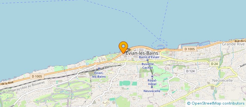 localisation de l'entreprise MONSIEUR SAID BOUAOULI  EVIAN-LES-BAINS