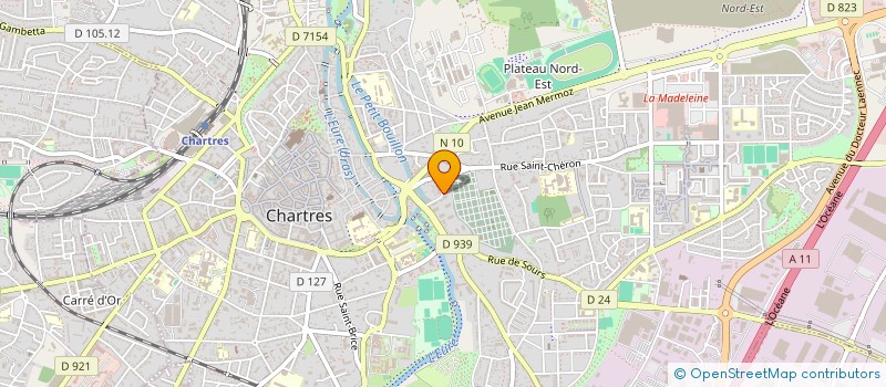 localisation de l'entreprise MONSIEUR SAID BOUASSAB à CHARTRES