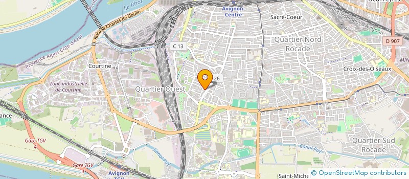 localisation de l'entreprise MONSIEUR SAID BOUAZID  AVIGNON