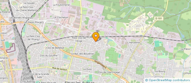 localisation de l'entreprise MONSIEUR SAID BOUCHARA AZZOUZI à FLEURY-LES-AUBRAIS