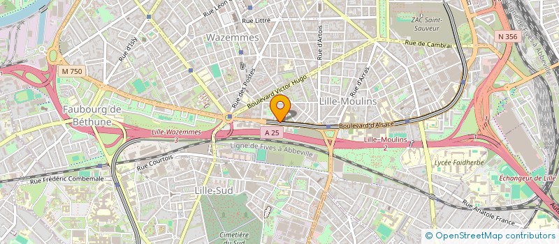 localisation de l'entreprise MONSIEUR SAID BOUCHLAGHIM à LILLE