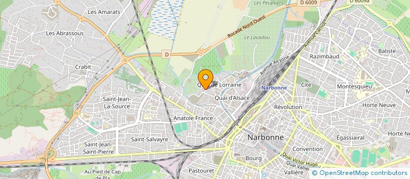 localisation de l'entreprise MONSIEUR SAID BOUDIA  NARBONNE