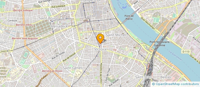 localisation de l'entreprise MONSIEUR SAID BOUGHENIM à BORDEAUX
