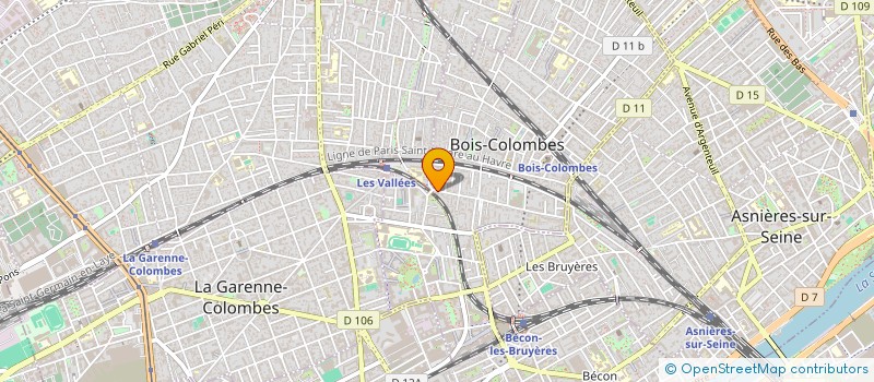 localisation de l'entreprise MONSIEUR SAID BOUGHERFA à BOIS-COLOMBES