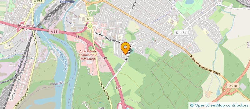 localisation de l'entreprise MONSIEUR SAID BOUGHERRA  YUTZ