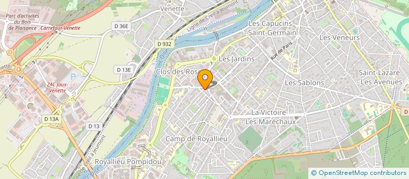 localisation de l'entreprise MONSIEUR SAID BOUHDADI à COMPIEGNE