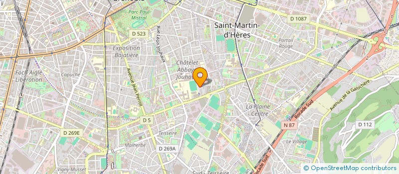 localisation de l'entreprise MONSIEUR SAID BOUKELSOUS  GRENOBLE