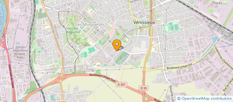 localisation de l'entreprise MONSIEUR SAID BOUKHCHACHE  VENISSIEUX