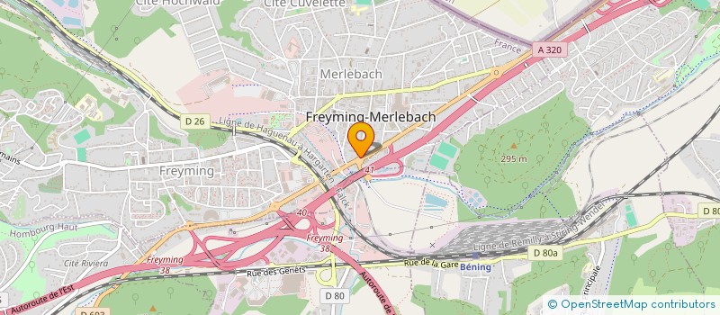 localisation de l'entreprise MONSIEUR SAID BOUKIOUD  FREYMING-MERLEBACH