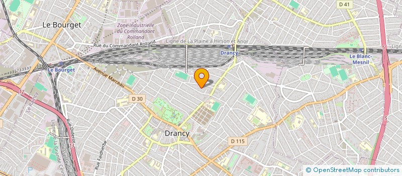 localisation de l'entreprise MONSIEUR SAID BOUMRAH  DRANCY