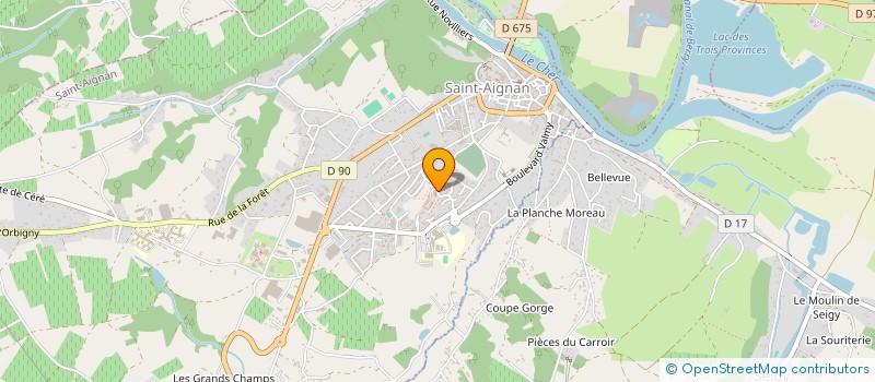 localisation de l'entreprise MONSIEUR SAID BOUMSISSE à SAINT-AIGNAN