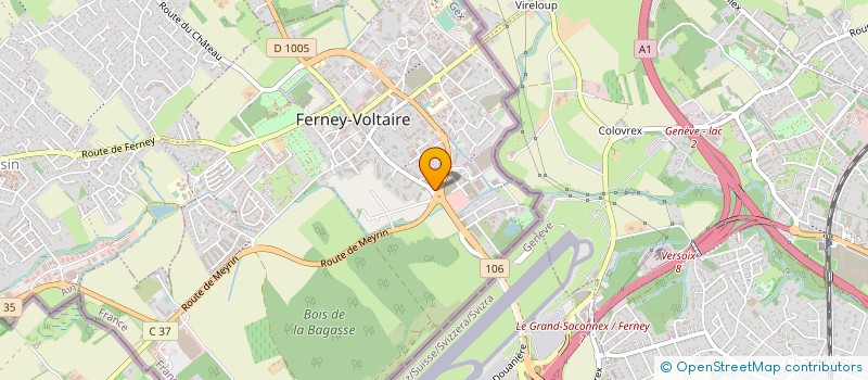 localisation de l'entreprise MONSIEUR SAID BOUNOU à FERNEY-VOLTAIRE