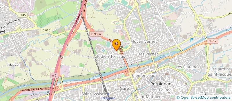 localisation de l'entreprise MONSIEUR SAID BOURHIM à PERPIGNAN