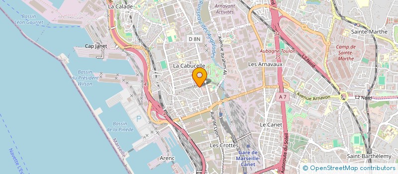 localisation de l'entreprise MONSIEUR SAID BOUSSOUIRI à MARSEILLE