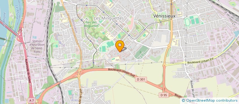 localisation de l'entreprise MONSIEUR SAID BOUTALEB  VENISSIEUX