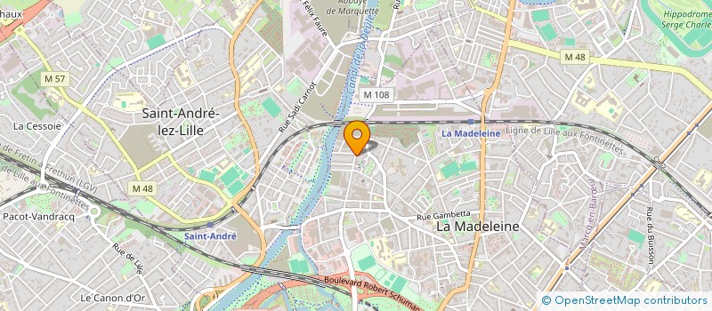 localisation de l'entreprise MONSIEUR SAID BOUZOUALEGH à LA MADELEINE