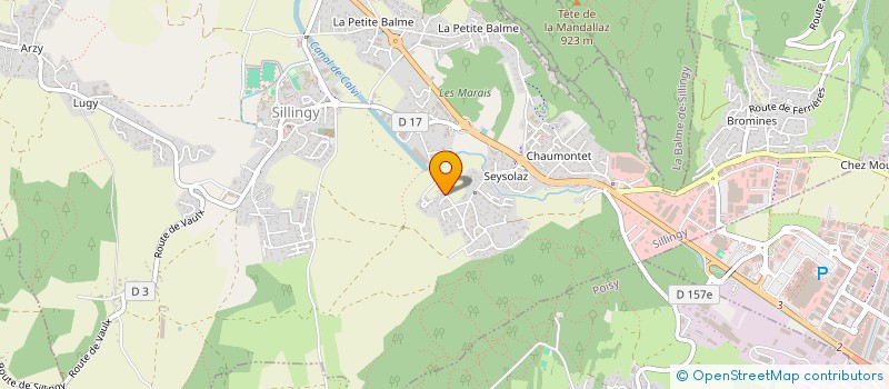 localisation de l'entreprise MONSIEUR SAID BRINI  SILLINGY