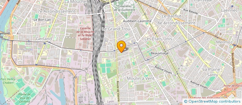 localisation de l'entreprise MONSIEUR SAID CHADLI  VENISSIEUX